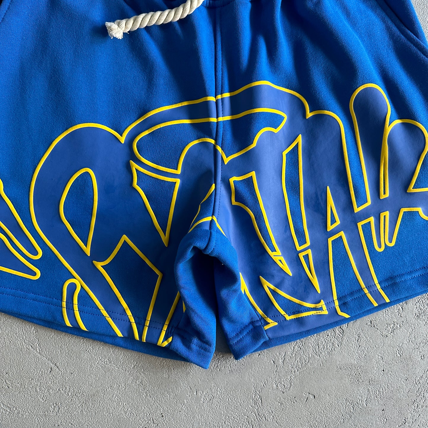 Syna World Shorts TrackSuit “Azul/Amarelo”