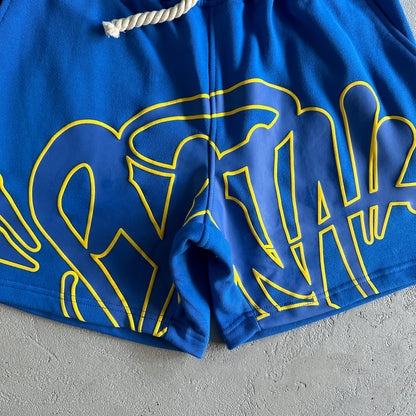 Syna World Shorts TrackSuit “Azul/Amarelo”