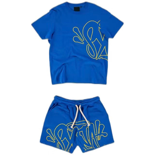 Syna World Shorts TrackSuit “Azul/Amarelo”