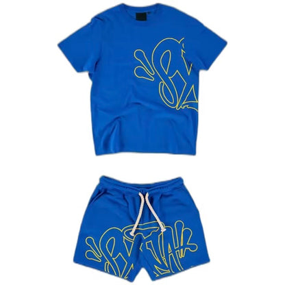 Syna World Shorts TrackSuit “Azul/Amarelo”