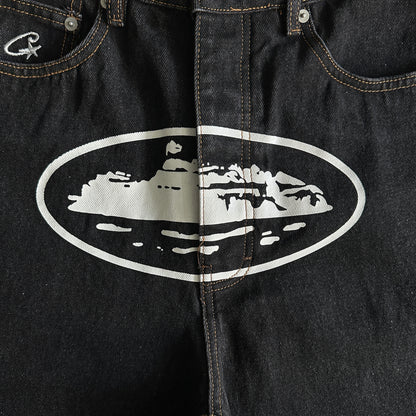 Calça Jeans Corteiz “Black”