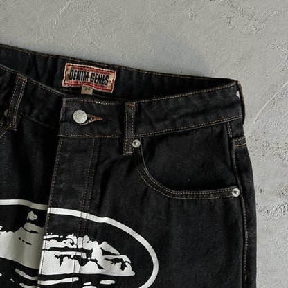 Calça Jeans Corteiz “Black”