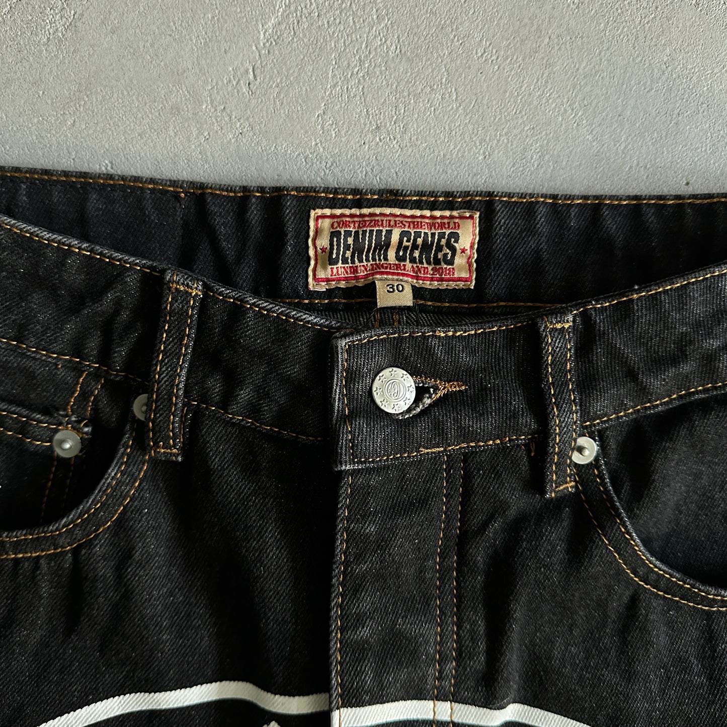 Calça Jeans Corteiz “Black”
