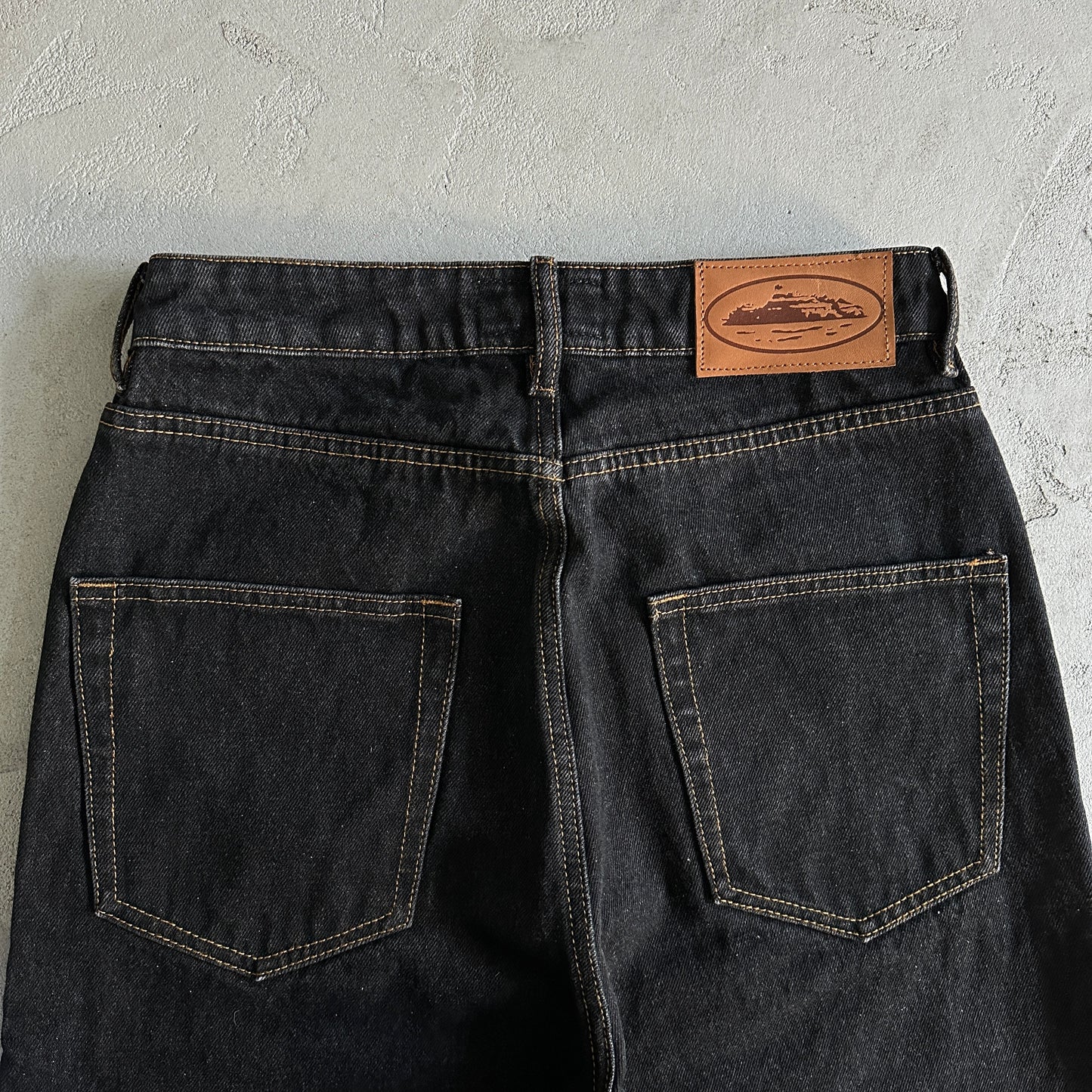 Calça Jeans Corteiz “Black”