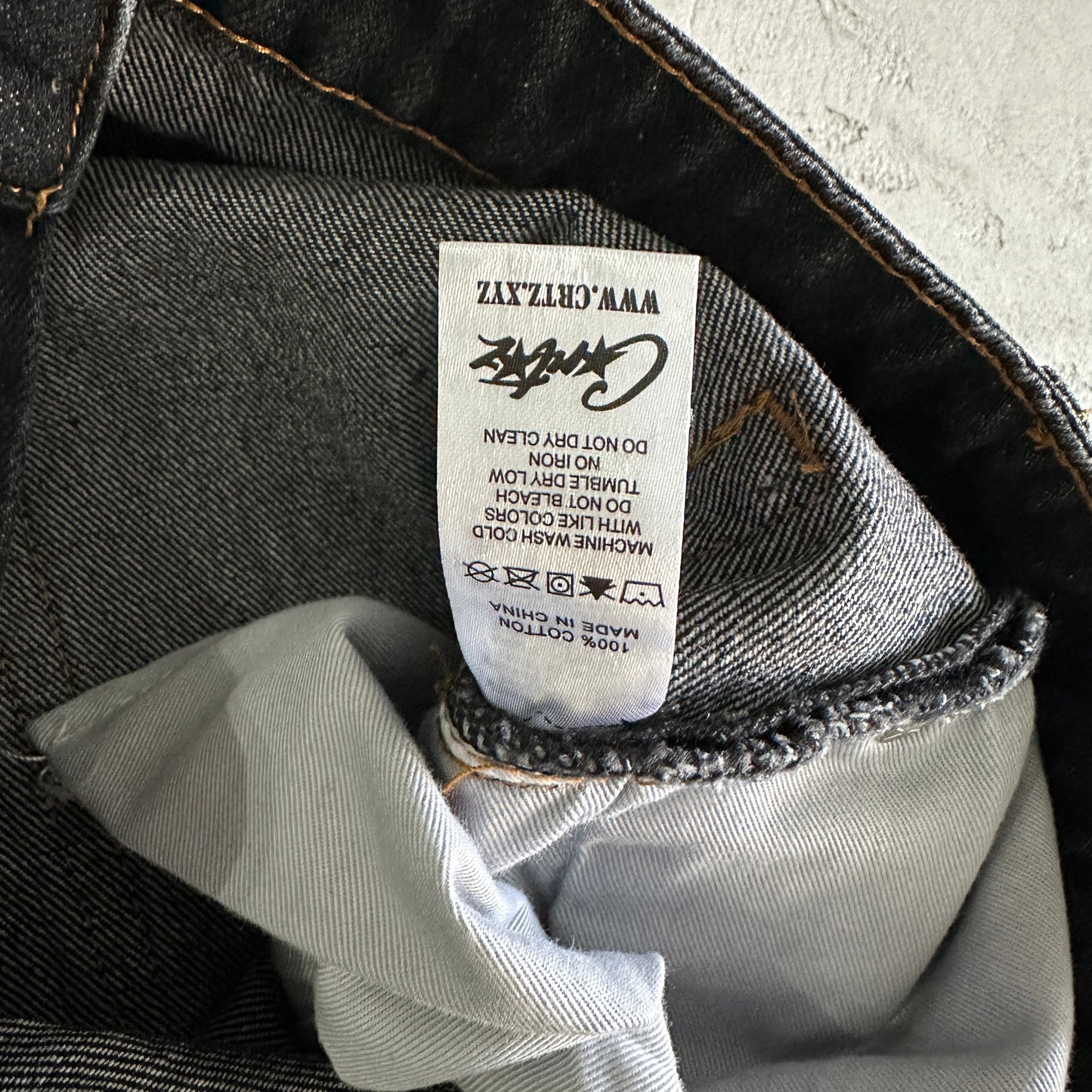 Calça Jeans Corteiz “Black”