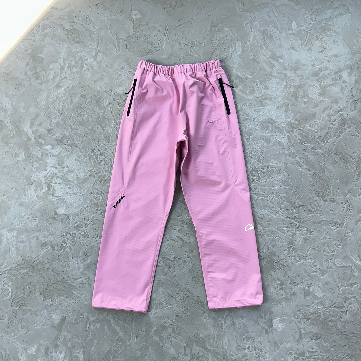 Corteiz Elitework Waterproof Shell Pants “Pink”
