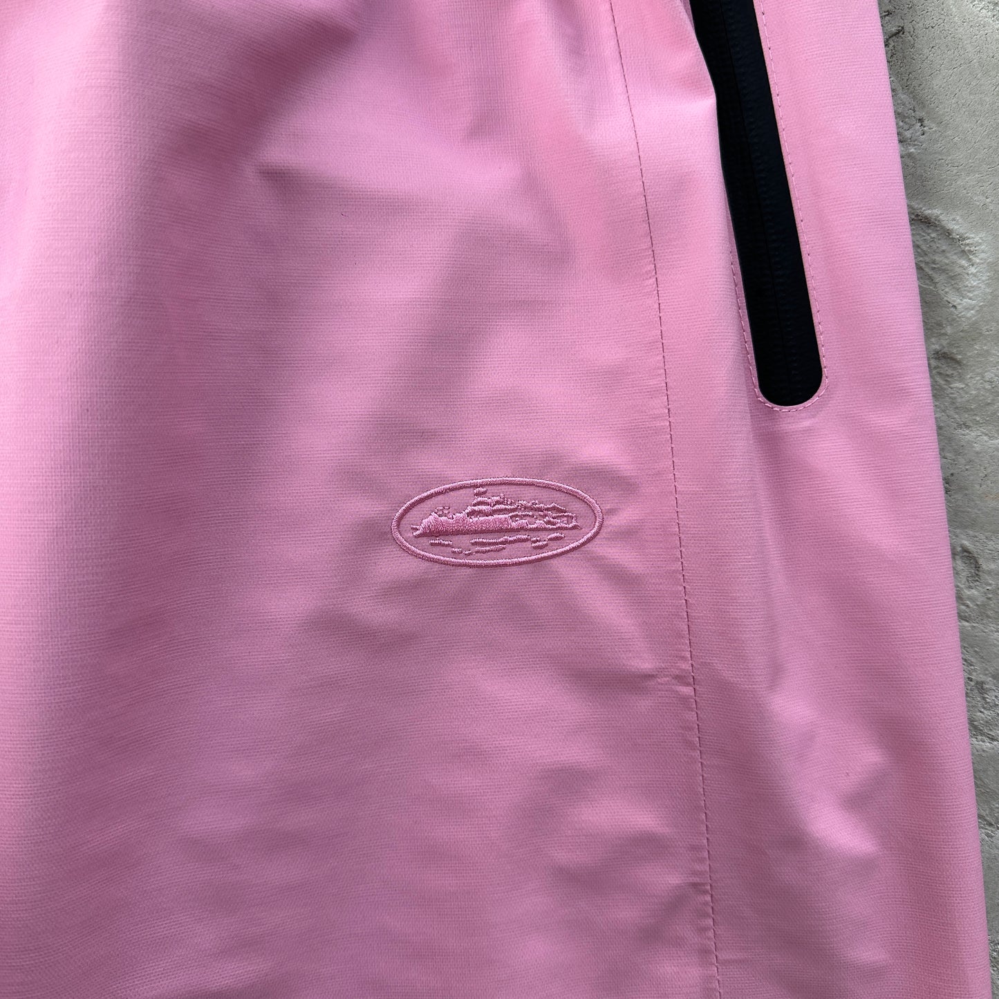 Corteiz Elitework Waterproof Shell Pants “Pink”