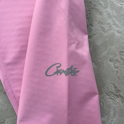 Corteiz Elitework Waterproof Shell Pants “Pink”