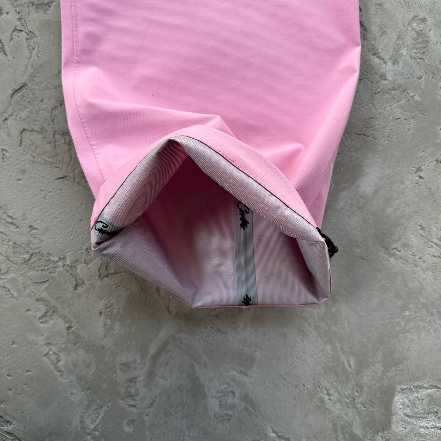 Corteiz Elitework Waterproof Shell Pants “Pink”