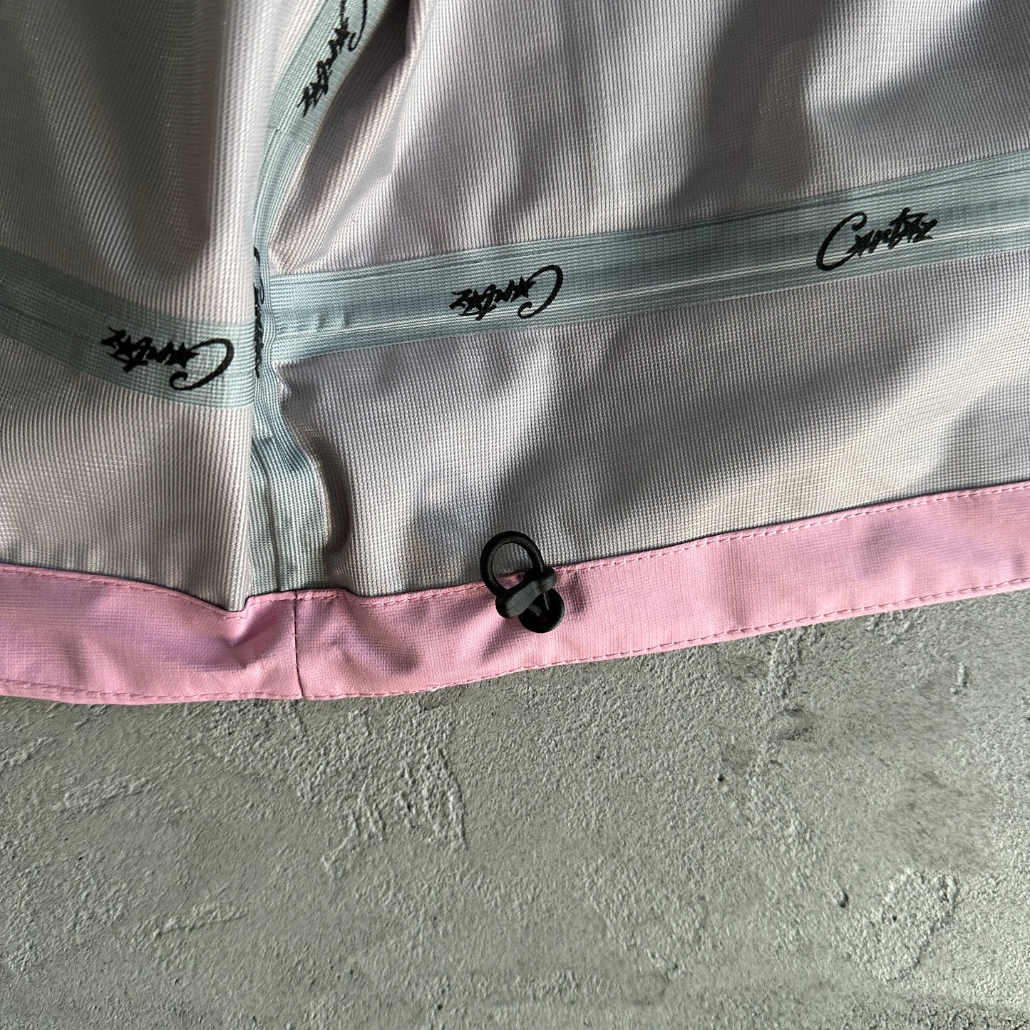 Corteiz Elitework Waterproof Shell Jacket “Pink”