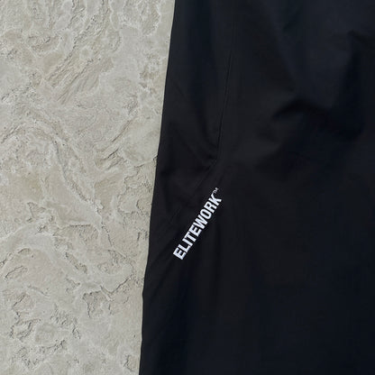 Corteiz Elitework Waterproof Shell Pants “Black”