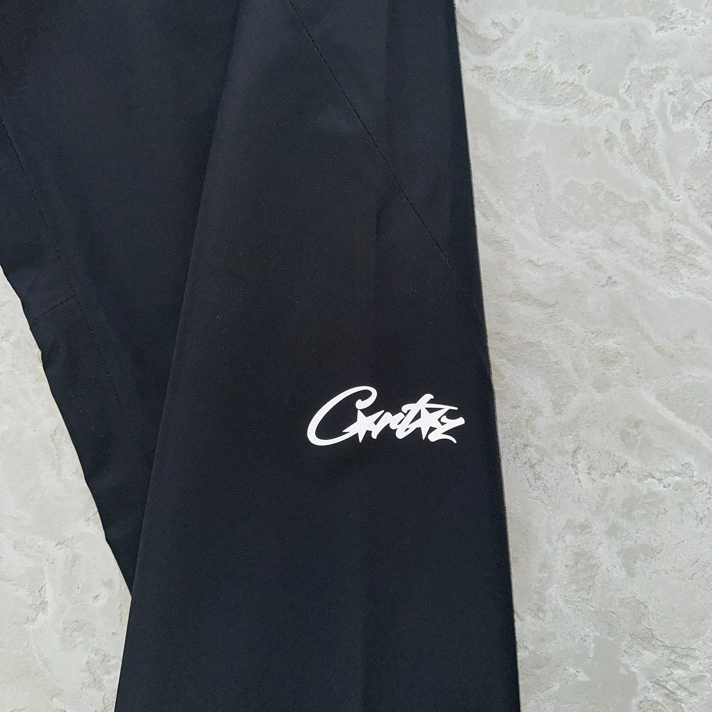 Corteiz Elitework Waterproof Shell Pants “Black”