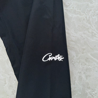 Corteiz Elitework Waterproof Shell Pants “Black”