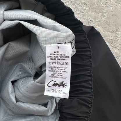 Corteiz Elitework Waterproof Shell Pants “Black”