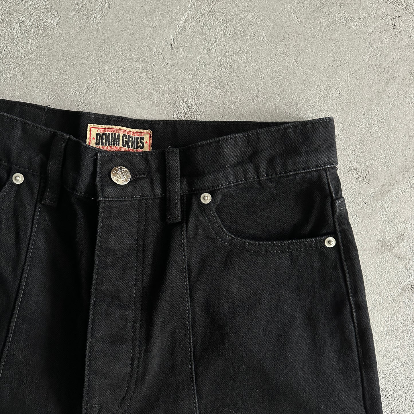 Corteiz Star Denim Pants “Black”