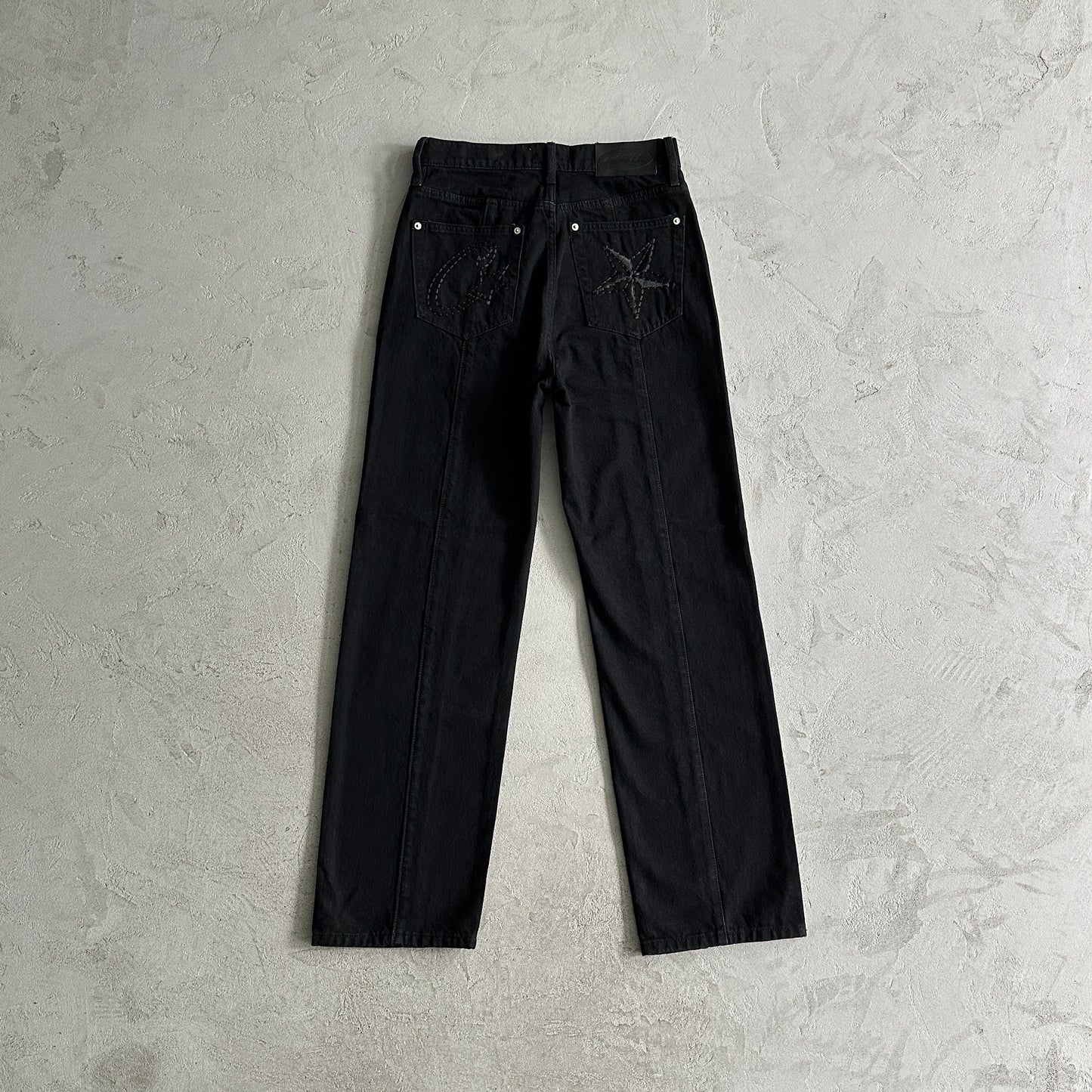 Corteiz Star Denim Pants “Black”
