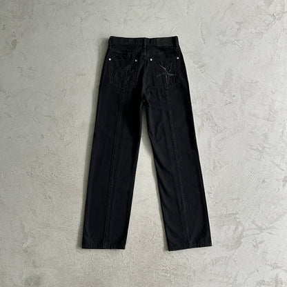 Corteiz Star Denim Pants “Black”