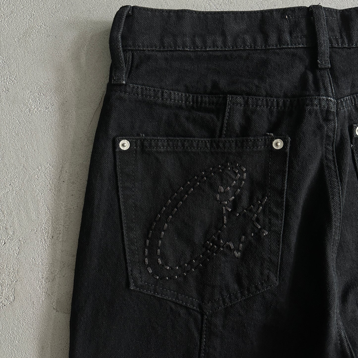Corteiz Star Denim Pants “Black”