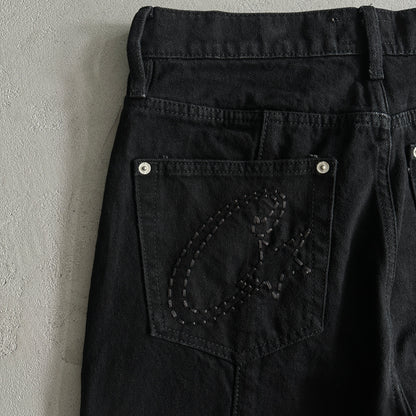 Corteiz Star Denim Pants “Black”