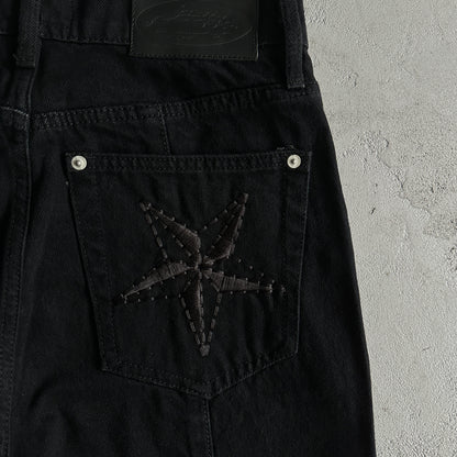 Corteiz Star Denim Pants “Black”