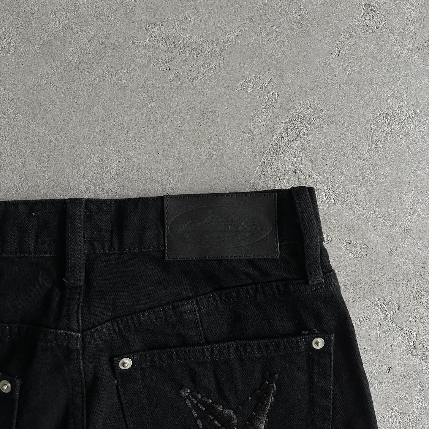 Corteiz Star Denim Pants “Black”