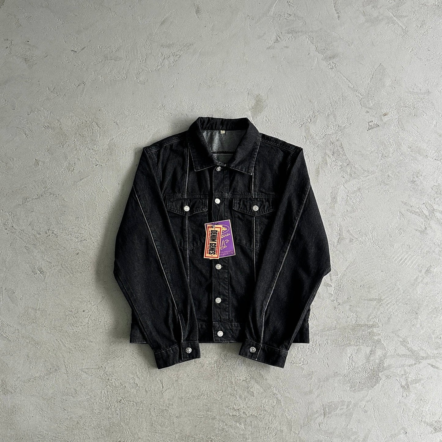 Corteiz Star Denim Jacket “Black”