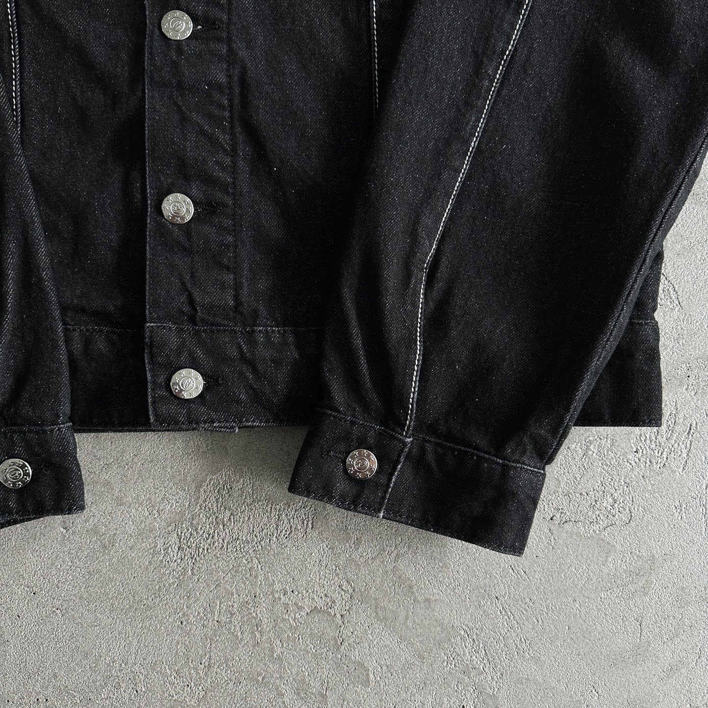 Corteiz Star Denim Jacket “Black”