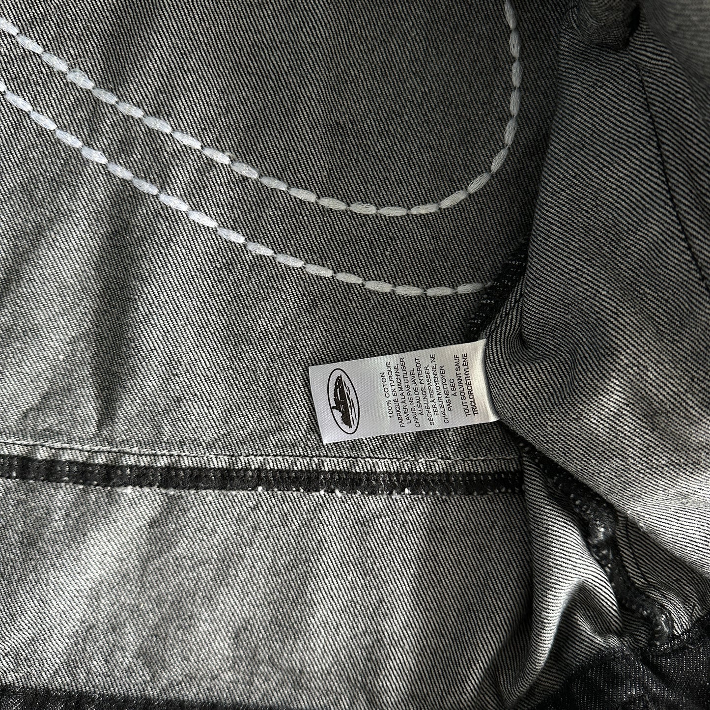 Corteiz Star Denim Jacket “Black”