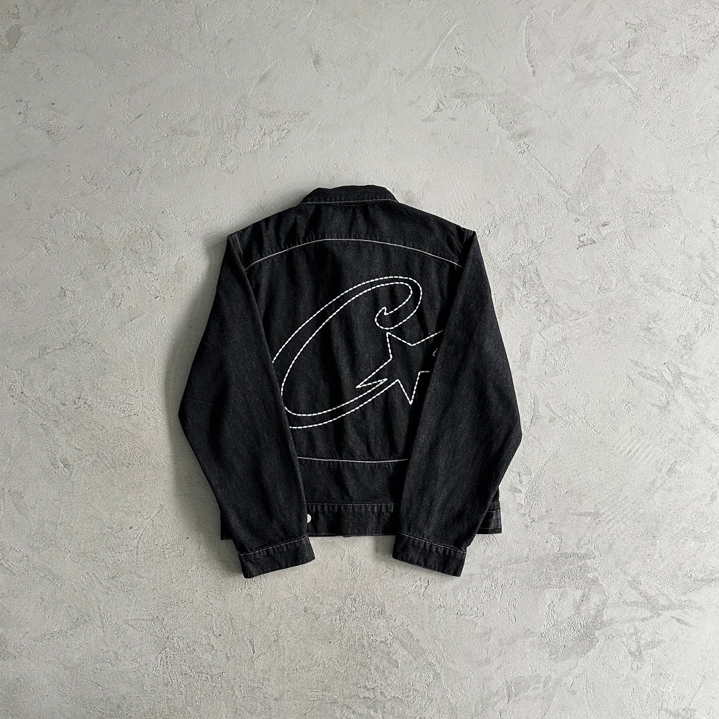 Corteiz Star Denim Jacket “Black”