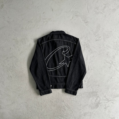 Corteiz Star Denim Jacket “Black”