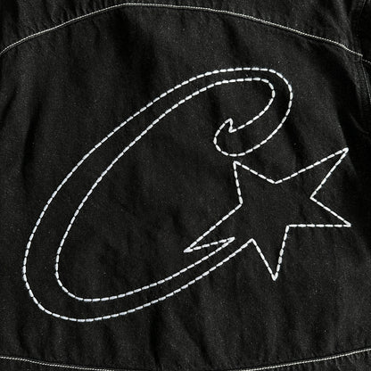 Corteiz Star Denim Jacket “Black”