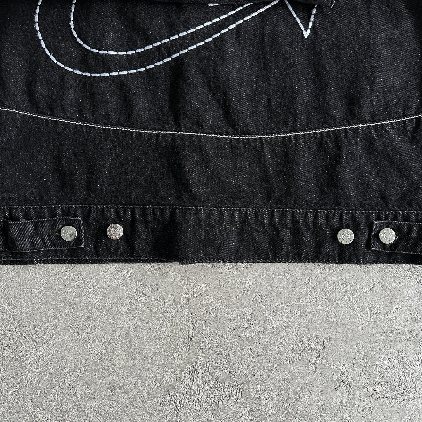Corteiz Star Denim Jacket “Black”