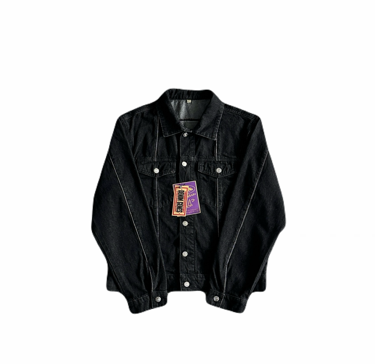 Corteiz Star Denim Jacket “Black”