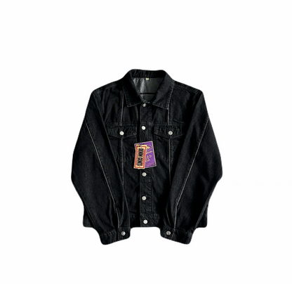 Corteiz Star Denim Jacket “Black”