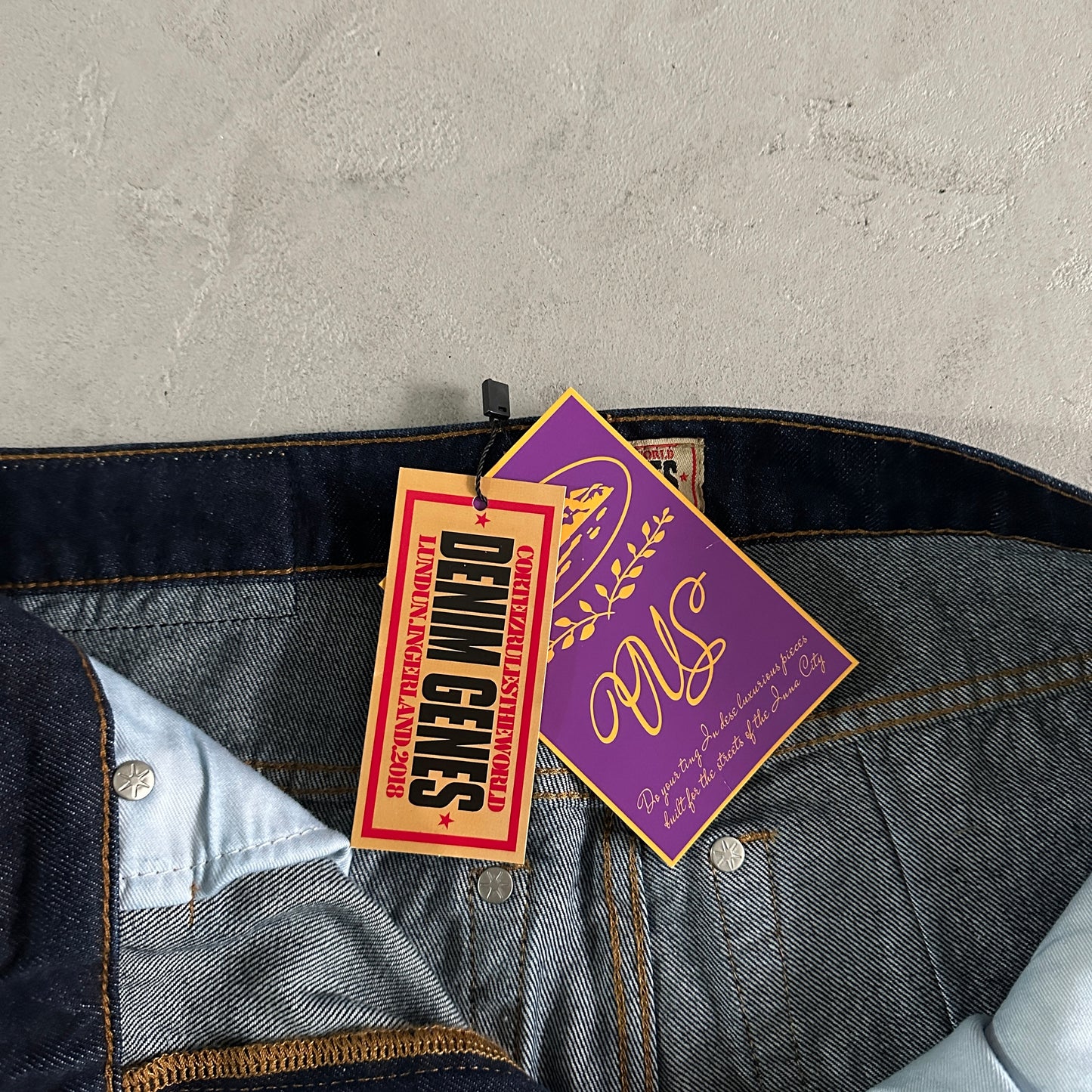 Corteiz Star Denim Pants “Dark Wash”