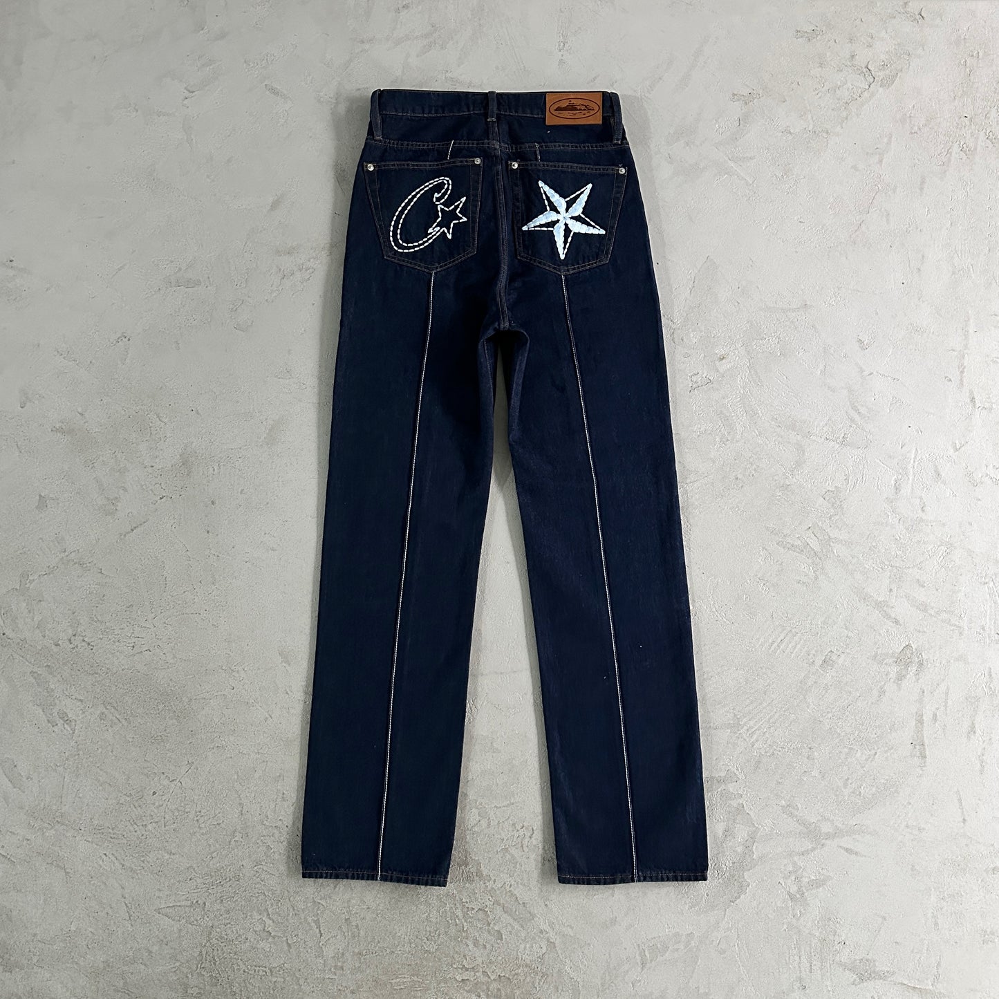 Corteiz Star Denim Pants “Dark Wash”