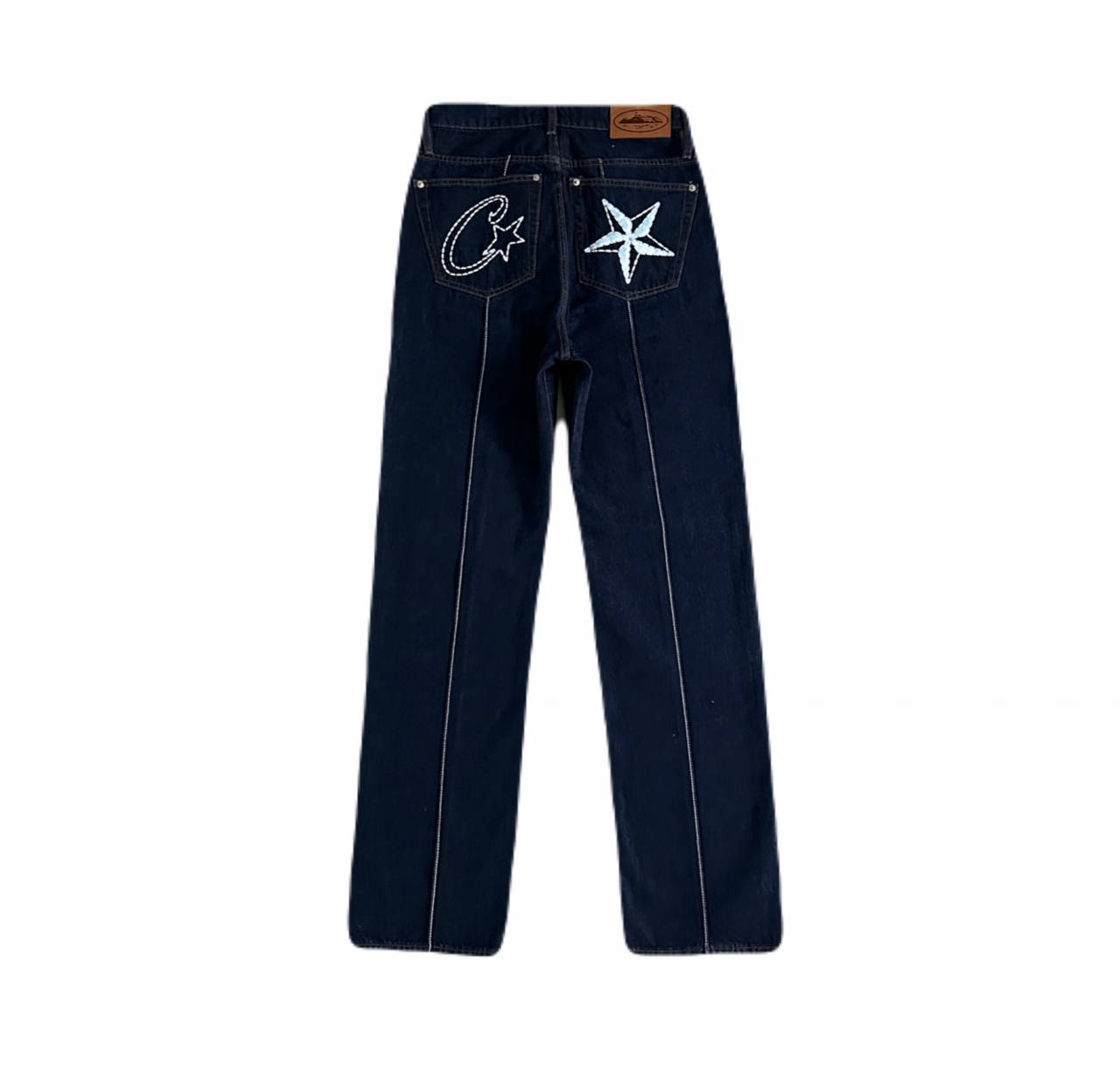 Corteiz Star Denim Pants “Dark Wash”