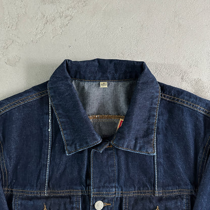 Corteiz Star Denim Jacket “Dark Wash”