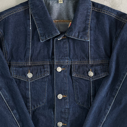 Corteiz Star Denim Jacket “Dark Wash”