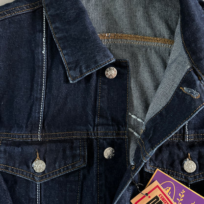Corteiz Star Denim Jacket “Dark Wash”