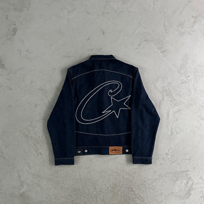 Corteiz Star Denim Jacket “Dark Wash”