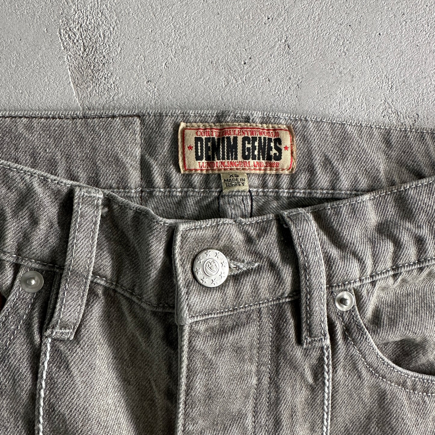 Corteiz Star Denim Pants “Grey”