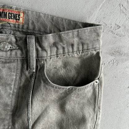 Corteiz Star Denim Pants “Grey”