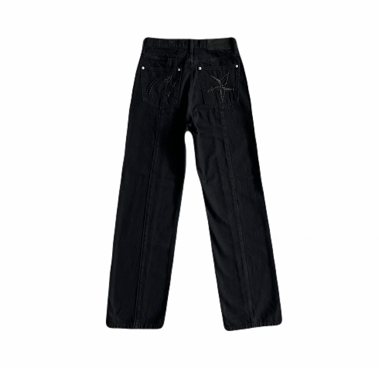 Corteiz Star Denim Pants “Black”