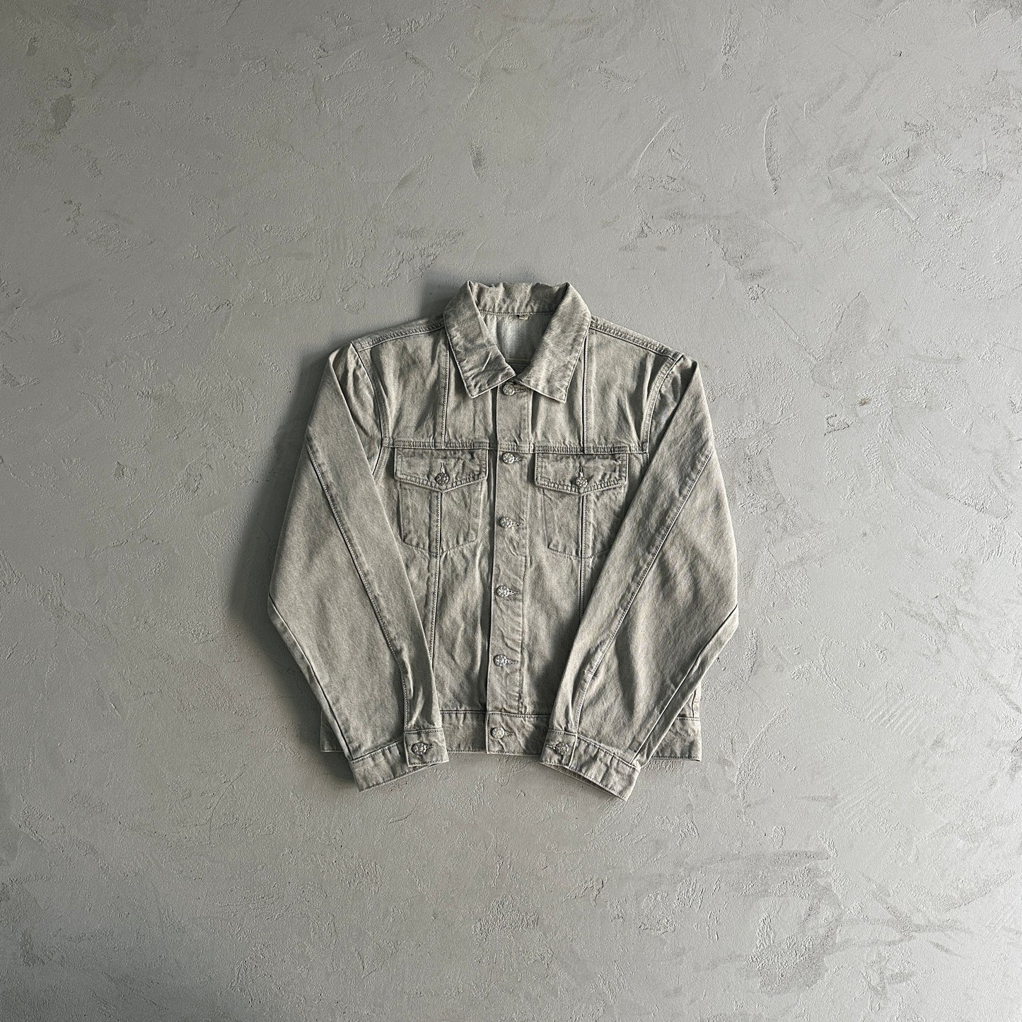 Corteiz Star Denim Jacket “Grey”