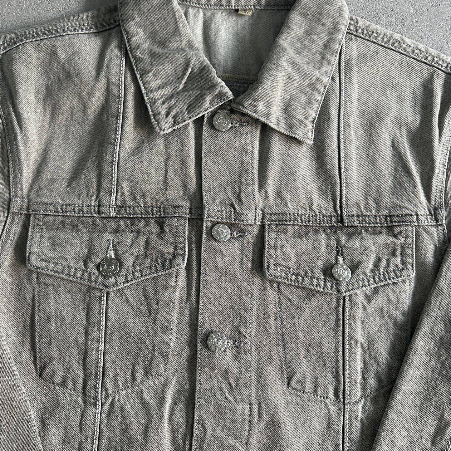 Corteiz Star Denim Jacket “Grey”