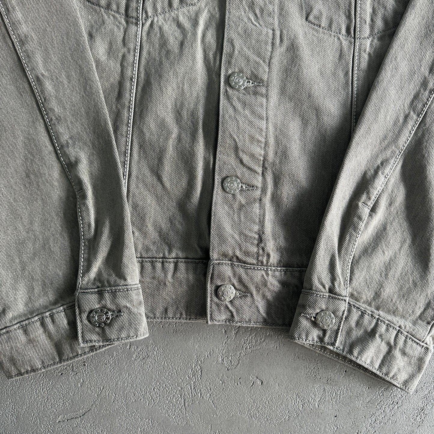 Corteiz Star Denim Jacket “Grey”