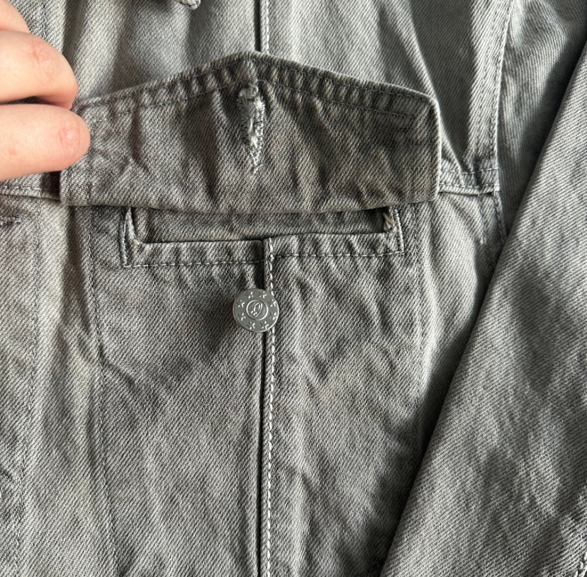 Corteiz Star Denim Jacket “Grey”