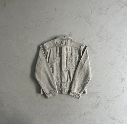 Corteiz Star Denim Jacket “Grey”