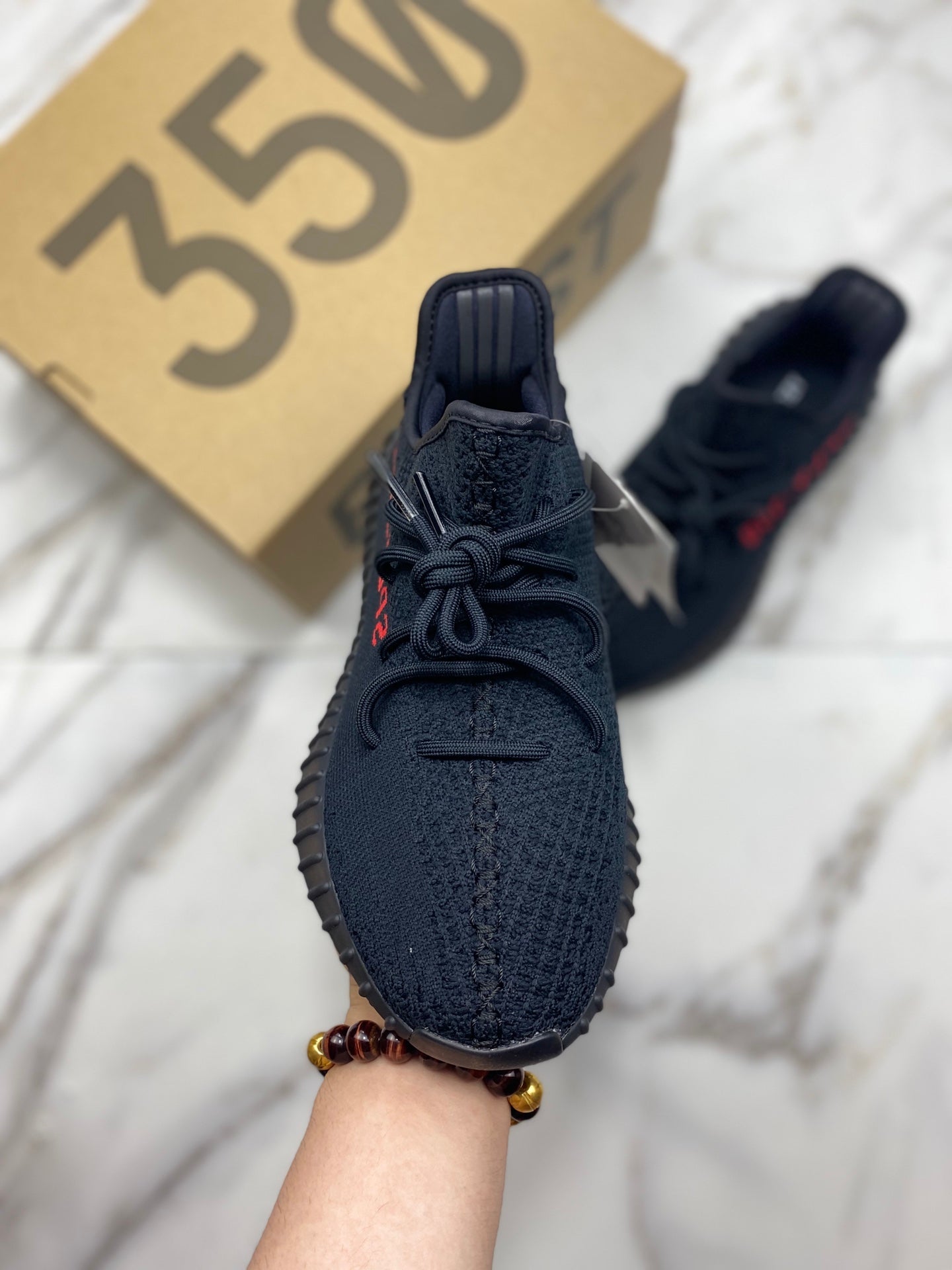 Yeezy 350 V2 “Black Red”